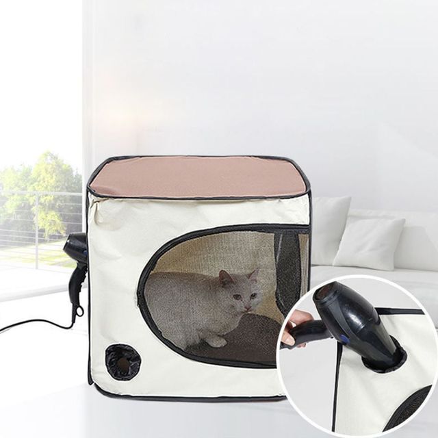 애완동물 목욕 건조 박스 접이식 강아지 고양이 샤워기