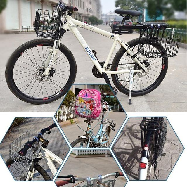 접이식 자전거 바구니 가방 세트 자전거용 소품