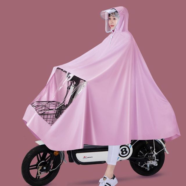 방수 스쿠터 판초우의 비옷 배달 오토바이용 덮개