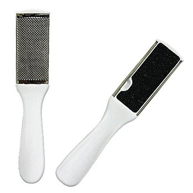 양면 스텐 각질제거기 굳은살관리 풋케어 각질관리