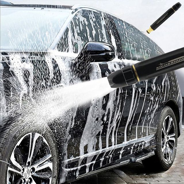 초강력 미니 고압분사기 세차 물총 정원 공구 가정용