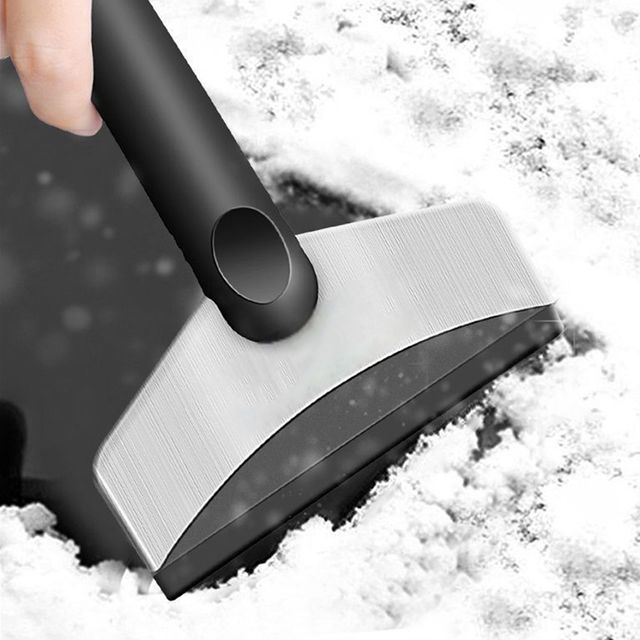 차량용 스크래퍼 제설기 눈 치우기 성에 제거기 24cm