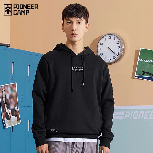 [해외] Pioneer Camp-캐주얼 후드 패션 레터 프린트 남성용