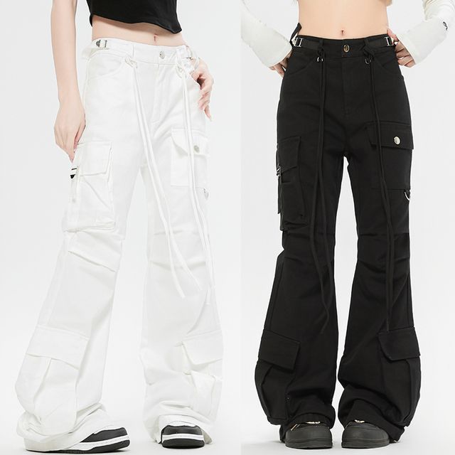 시모어 더블카고 슬림핏 부츠컷 팬츠 SD-250319