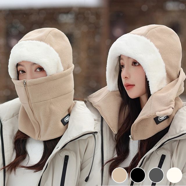 3in1 360도 풀커버 기모 후드 워머 URD-464