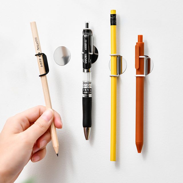 볼펜 펜 홀더 자석 클립 마그네틱 케이블 선정리