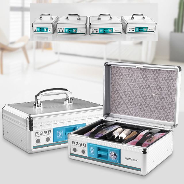 키밍 핸들 돈통 미니 보관케이스 귀중품수납 보물상자