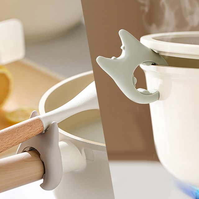 장만A727 다기능 실리콘 조리도구 거치대 홀더 냄비뚜껑 주걱 국자홀더 주방도구