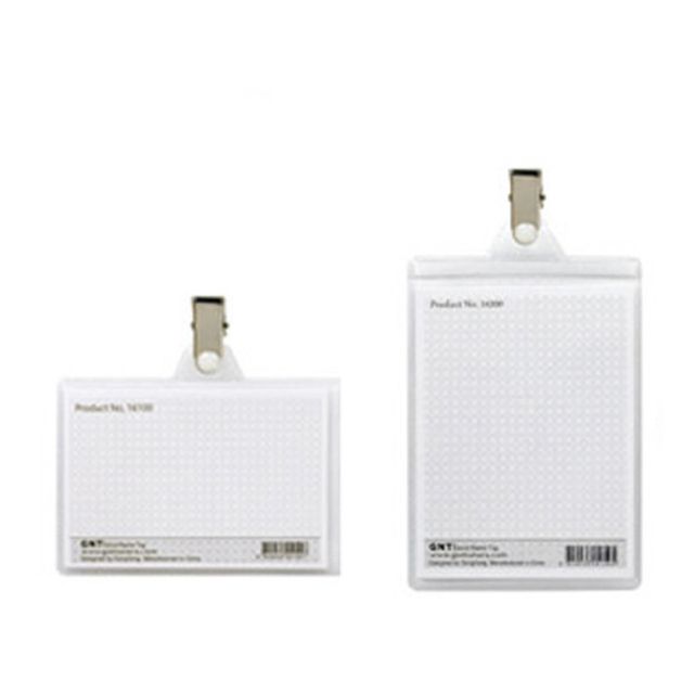 GNT명찰 집게이름표 100매 - 집게명찰 집개명찰