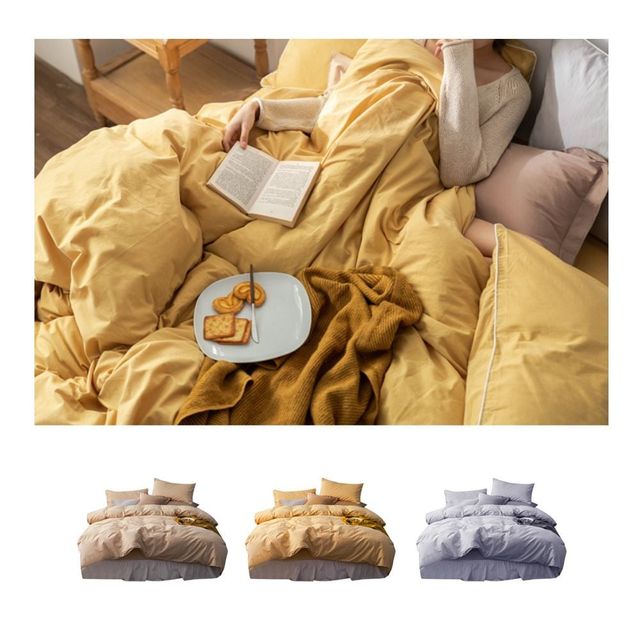 키밍 프리미엄 호텔침구 순색 이불커버세트 4종 세트