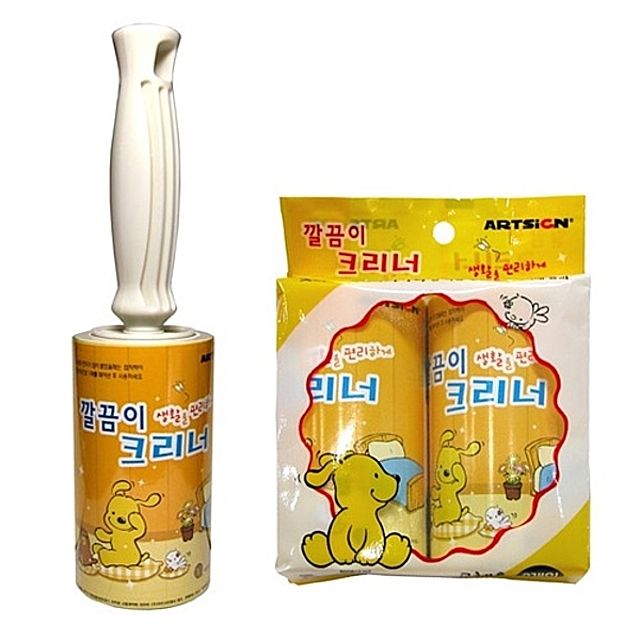 [ 보풀제거 깔끄미 크리너 본품-리필선택 ] 의류 보푸라기 보푸라기제거 테이프크리너 의류테이프 먼지제거 바닥청소 머리카락제거 옷장 세탁