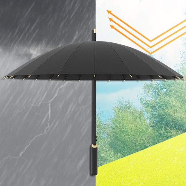 살많은 장 우산 뼈대 의전용 수동 골프 태풍 24프레임