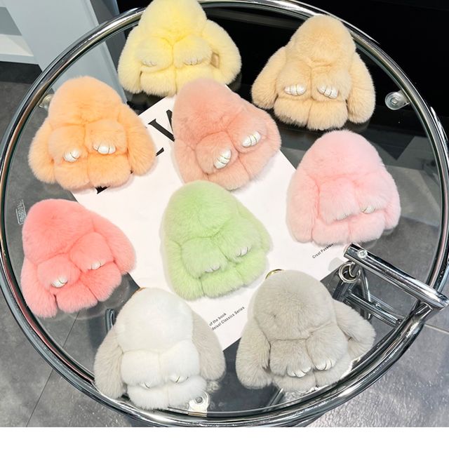 토끼 인형 열쇠고리 키링 귀여운 가방 악세서리 14cm