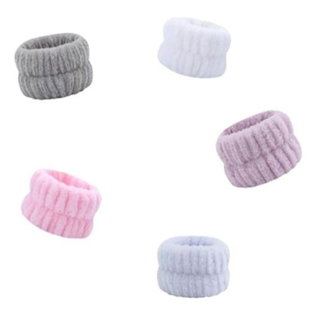 물흐름방지 극세사 세안 손목밴드 20P