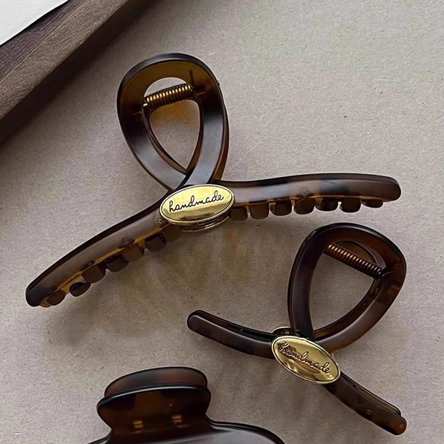 레터링 클립집게 여자 고급 헤어핀 GB-1004898