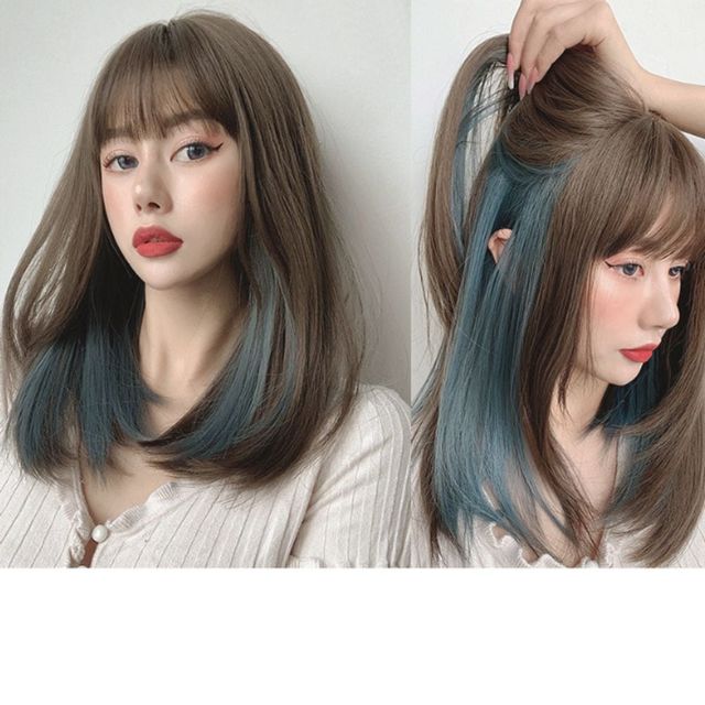 여성용 자연스러운 단발 통가발 35CM 3컬러 선택가능