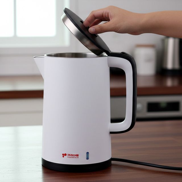 키친아트2618 이중단열 스텐 전기포트 1.8L 전기주전자 대용량