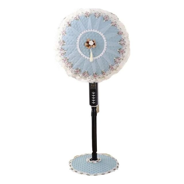 스탠드형 선풍기 먼지방지 커버 세트 원형 2종