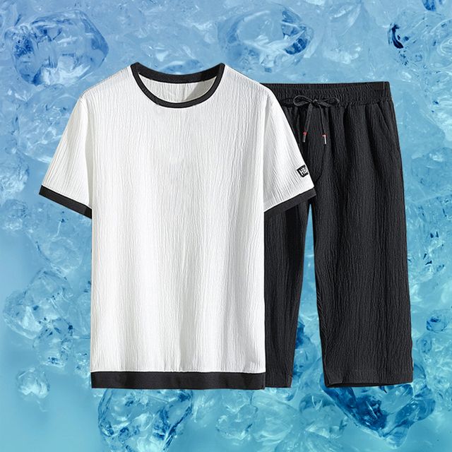 남성 트레이닝 셋업 헬스 조깅 운동 쿨링 짐웨어