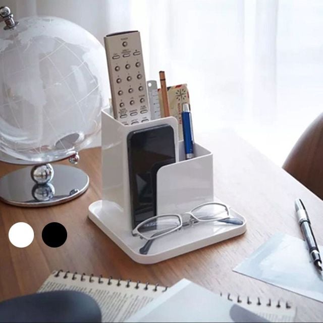 리모컨 안경 거치대 수납 다용도 정리함 보관함 꽂이