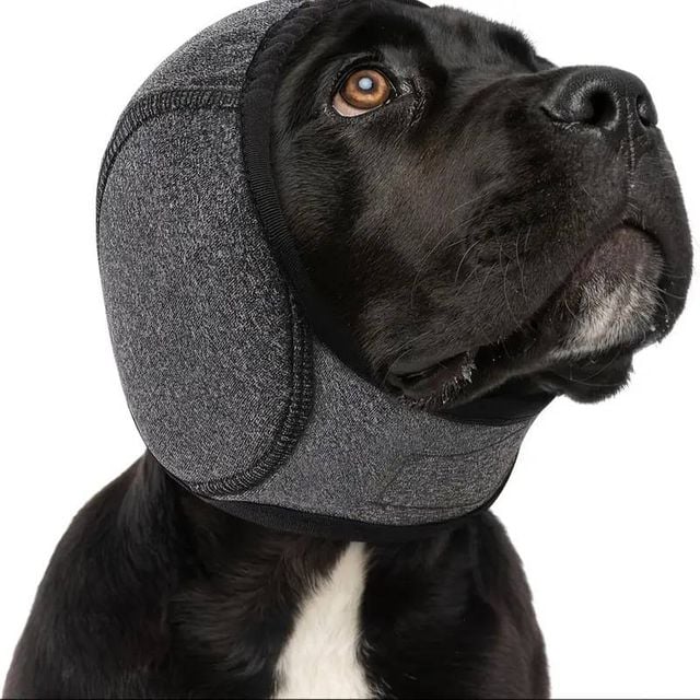 강아지 소음차단 귀마개 목욕 방수 후드 헤드커버 귀덮개