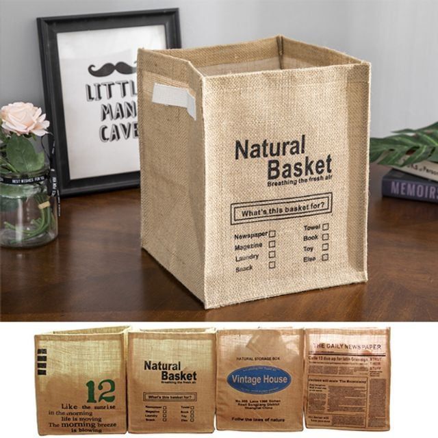 키밍 다용도 패브릭 빨래통 수거함 정리함 세트