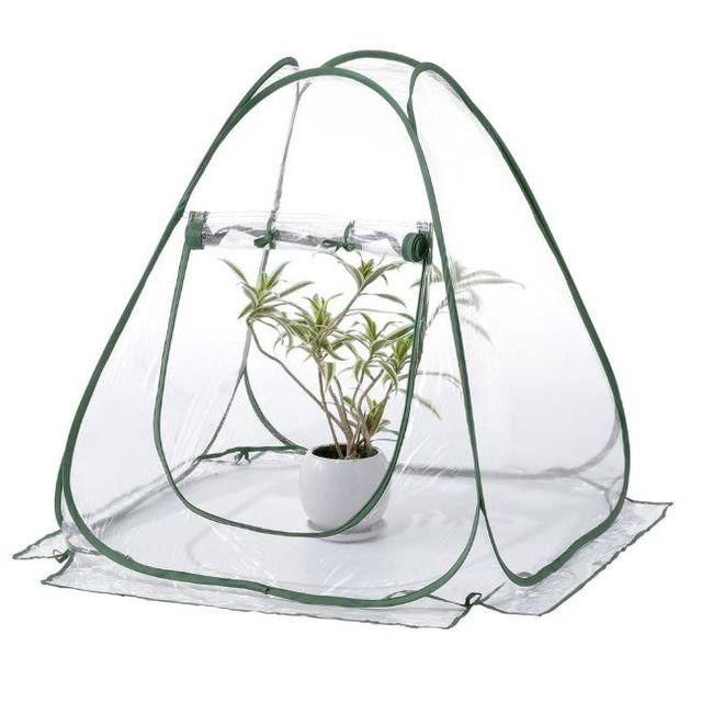 키밍 원터치 베란다 미니온실 비닐하우스 소형 조립식