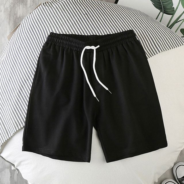 남자 여름 무지 메쉬 5부 반바지 DK-1006790