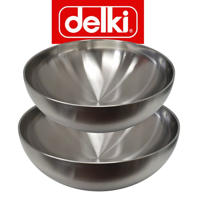 델키 저반사 스텐레스 샤틴 냉면그릇 2종