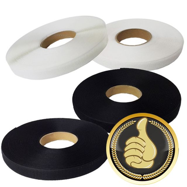 비점착 재봉용찍찍이 폭25mm 18m 모음