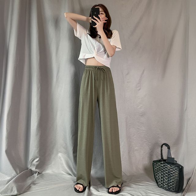 레이토 차르르 골지 와이드 팬츠 SD-250607 SD-250607