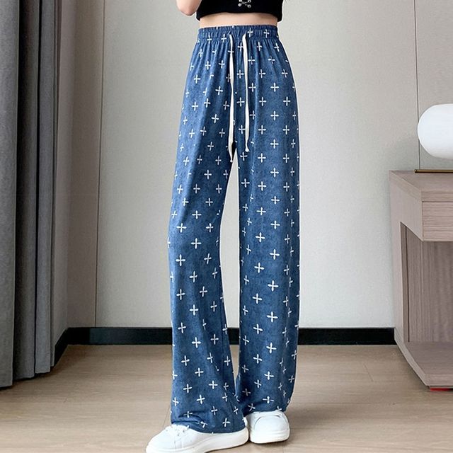 초경량 아이스 와이드 팬츠 시원한바지 가벼운바지