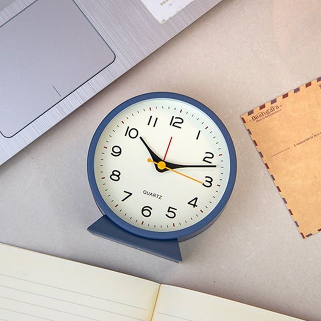 무소음 탁상 시계 알람시계 자명종 야광 인테리어시계