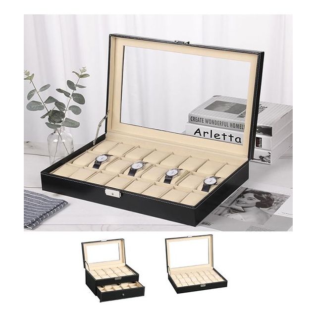 키밍 고급 시계보관함 20구 24구 대용량 케이스 수납