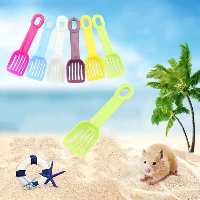 햄스터 배변삽 10개입 모래삽 배변주걱 미니스쿱 청소