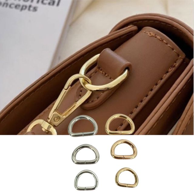 연결고리 D링 50개입 디링 가방고리 가로16mm높이10mm