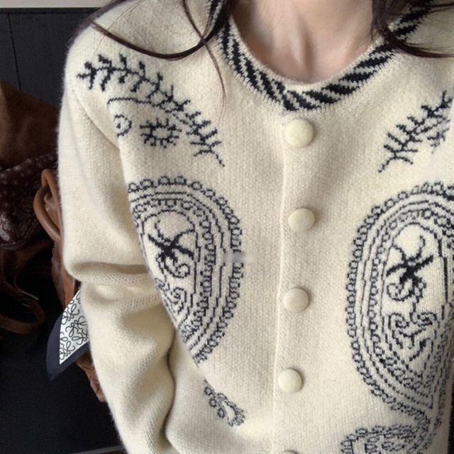 에스닉 무드 니트 가디건 SNY-1005359