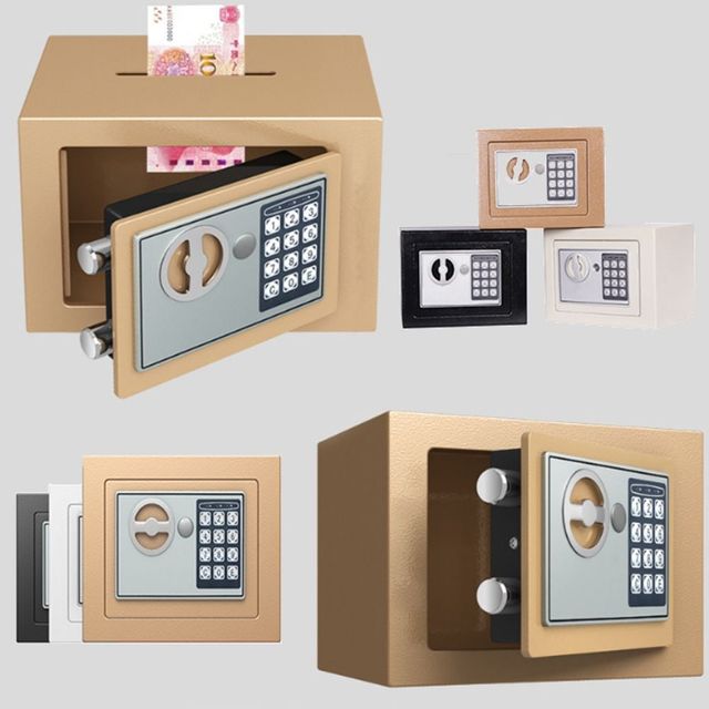 키밍 미니 비밀금고 현금보관함 저금통 가정용 사무실용