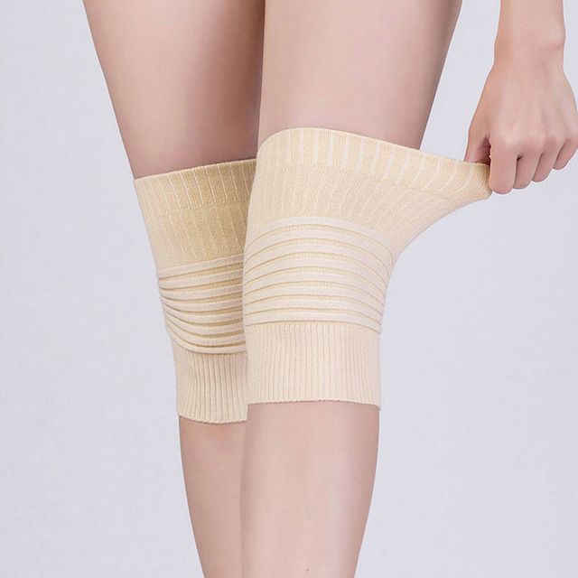 얇은 니트 무릎 보호대 슬리브 2color DK-1006428