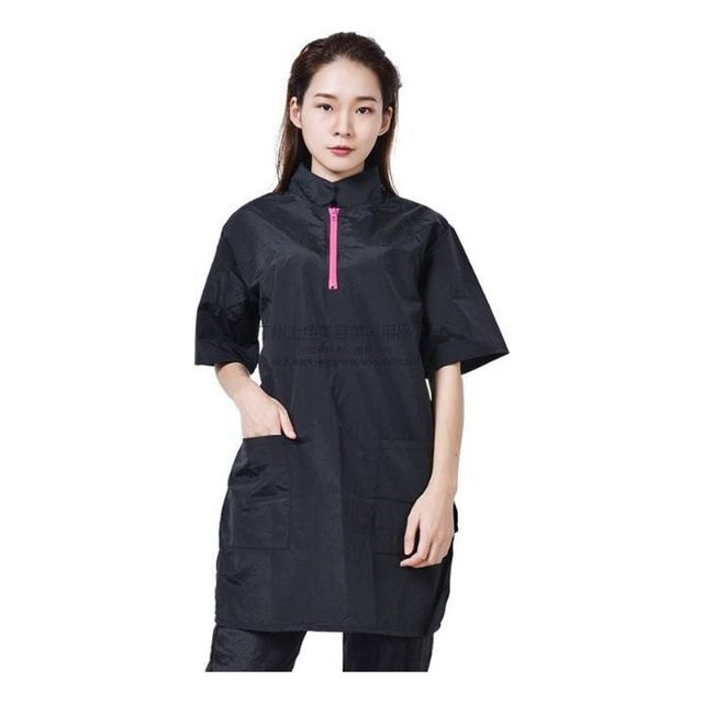 애견 미용사용 반팔 미용가운 반려동물 미용복