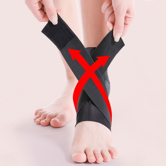 X자 고탄성 발목 관절 아대 보호대 1P DK-1006430