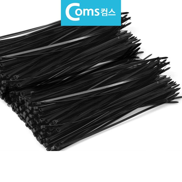 검정 케이블타이 1000개 30cm 전선타이 특대
