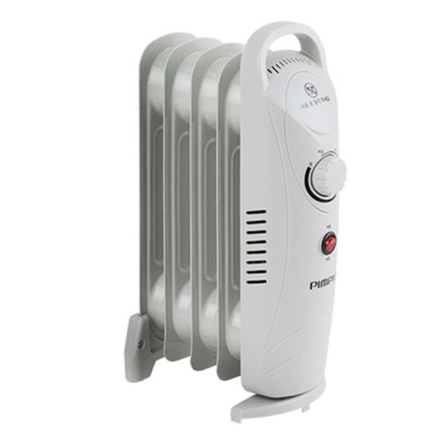 핌핀105 난방기 미니 오일 라디에이터 5핀 난로
