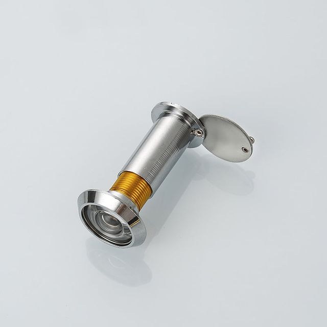 현관문 외시경 렌즈 출입문 도어폴 투시경 16mm 은색