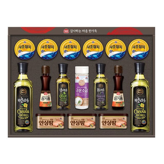 사조대림 안심특선 7호 캔통조림 명절선물세트