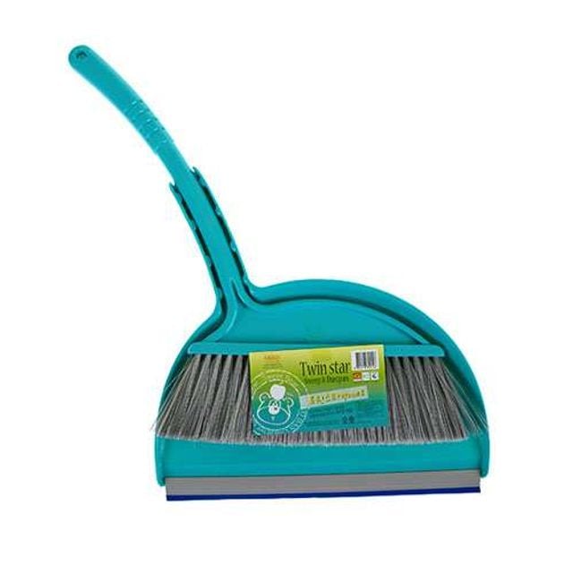 미화 빗자루 트윈 방비세트203 쓰레받이
