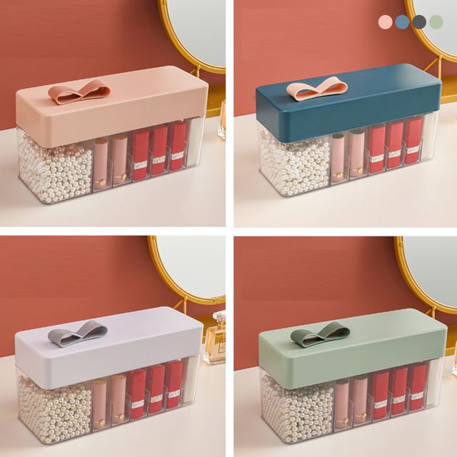 키밍 화장품 정리함 립스틱 수납 보관함 메이크업 오거나이저