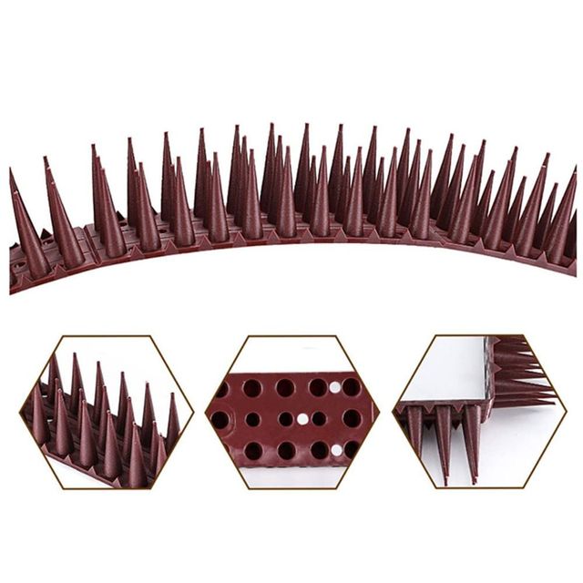 비둘기 차단망 가시 12pcs 올타리 스파이크 설치용