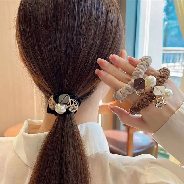 기하학 구슬 패브릭 헤어밴드 3개세트 EL-1007441