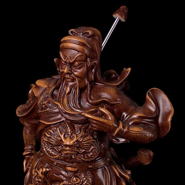 관우상 인테리어 장식품 삼국지 조각상 데코 소품